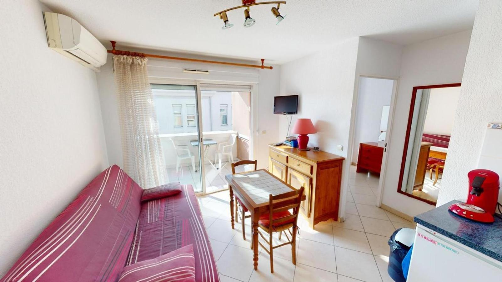T2 Clim Avec Terrasse Et Place De Parking Privative Balaruc-les-Bains Exterior foto
